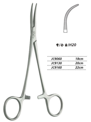 金鐘止血鉗 JC9160