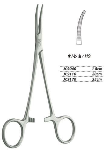 金鐘止血鉗 JC9040