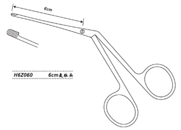 金鐘耳異物鉗 H6Z060