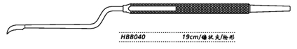 金鐘鼻粘膜刀 HBB040