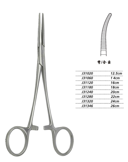 金鐘止血鉗J31180