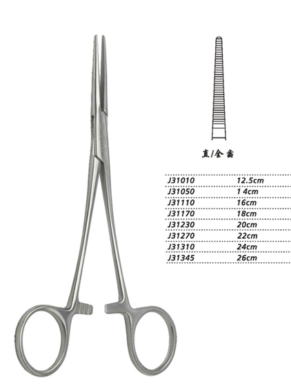 金鐘止血鉗J31050