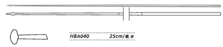 金鐘顯微喉刀H8A040