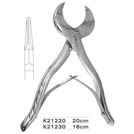 上海金鐘技工石膏剪20cm