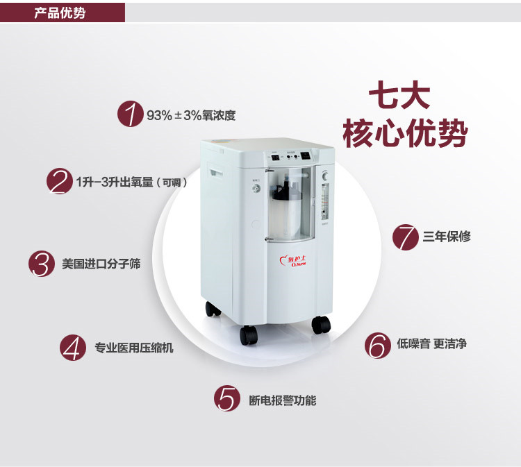 魚躍制氧機 7F-1 氧護士制氧機