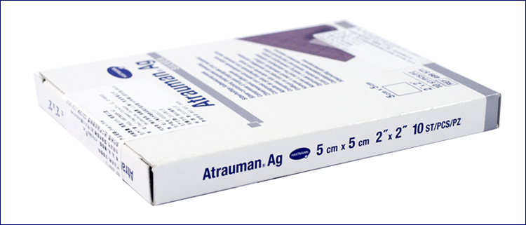 保赫曼德濕銀 含銀傷口敷料 Atrauman AG st 5x5cm