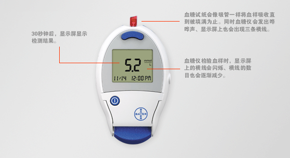 拜安捷血糖儀虹吸原理